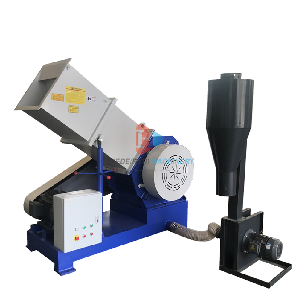 PVC pipe and profile crusher machine
